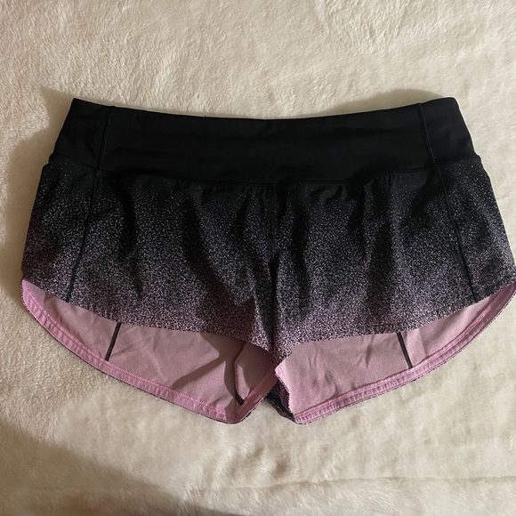 Lululemon Speed Up running shorts. In SOLD OUT Ombre Speckle - Picture 5 of 10